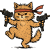 Chat en colère