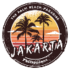 Jakarta Philippines Beach Palm Trees Design