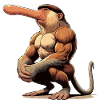 Proboscis monkey tough