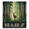 Harz Wald und Hirsch