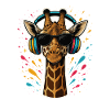 Musique de girafe cool