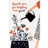 Danke Lehrer – Blumenwachstum Poster