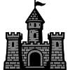 Castle Symbol Stone Wall