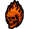 Skull on Fire