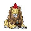 Lion Birthday Cake