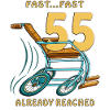 BIRTHDAY FAST...FAST 55 ALREADY REACHED