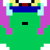 Retro frog