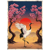 Japanese Crane Cherry Blossom
