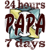 24 hours 7 days PAPA