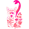 Tropical Cat & Flamingo - Summer 2025