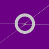 Straßenlaterne abstrakt violett