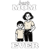 Best Mom Ever - Mutter-Sohn-Design
