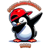 Schulanfang 2025 dabbender Pinguin dab