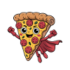 Funny Pizza Design Pizza Baker