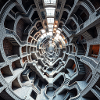Spiral Staircase Atrium