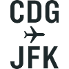 CDG JFK