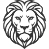 Lion head logo icon