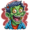 Funny Zombie Cartoon