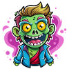 Funny Zombie Cartoon