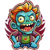 Funny Zombie Cartoon