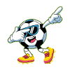 Dabbing Soccer Funny Soccer
