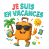 image je suis en vacance