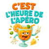 image c'est l'heure de l'apéro
