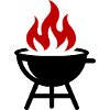 Grill Flame Icon