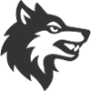Wolf head logo icon