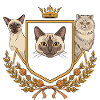 Armoiries du chat royal