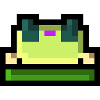 Pixel Frosch