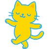 Katze glücklich fröhlich