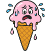 Cream Cone Cartoon