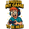 I pause my game