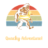 Swimming with Bigfoot rubber duck