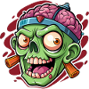 Funny Zombie Cartoon
