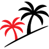 Palm Tree Symbol Beach