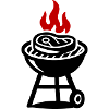 Grill Steak Meat Icon