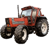 Agricultural legend in red