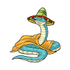 Serpent Chapeau Mexicain