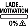 Motivation bar to zero