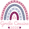 Große Cousine 2026 Regenbogen