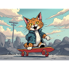 Skatecat