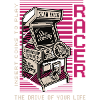 Racer Arcade Neon Retro