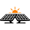 Solar Strom Symbol