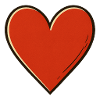Artful heart – retro with character