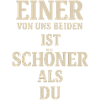 „Einer von uns beiden…“ – Statement-Design
