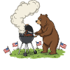 Strong barbecue pleasure