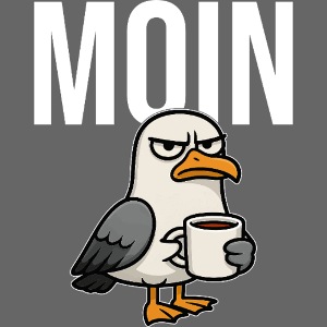 MOIN – Grummeliges Möwe mit Kaffee | Morgenmuffel