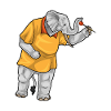 Elefant Dart Dartpfeil